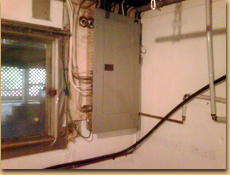 New electric panel